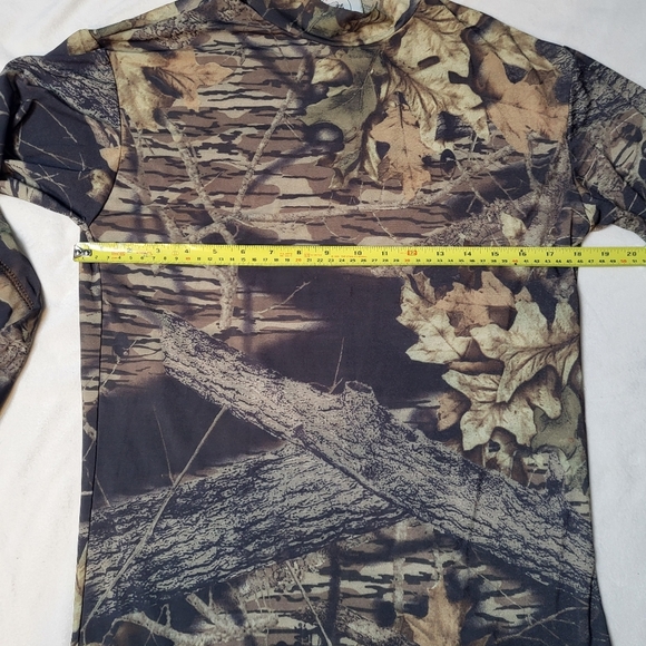 Rynoskin Insect Tick Body Armor Shirt Men's Size Large Camo Stretchy Made In USA - Picture 4 of 7